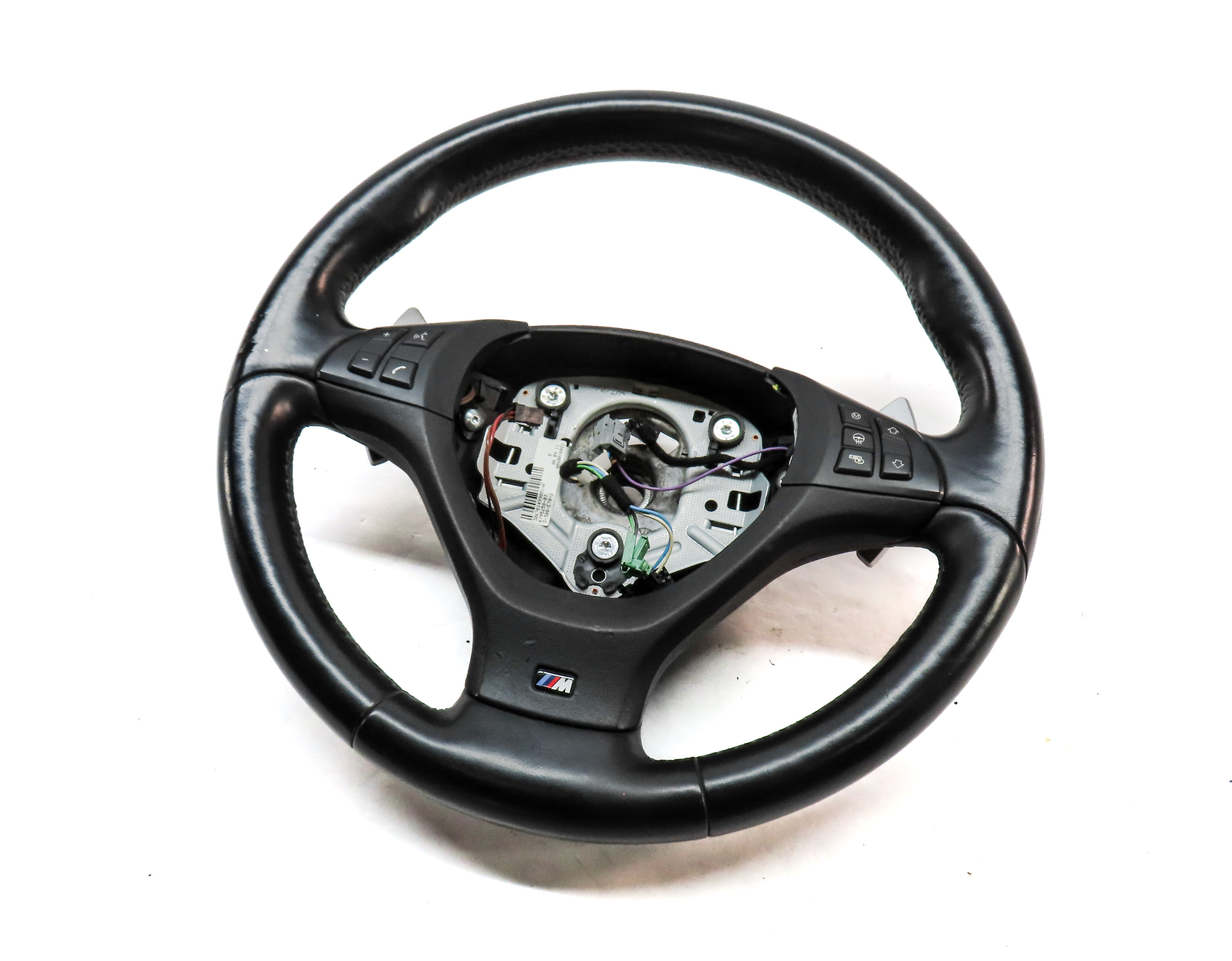 12 BMW X6 M X6M ///M (E71) SPORT HEATED STEERING WHEEL w/SWTICHES SHIFT PADDLES — exact item pictured
